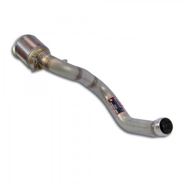 Downpipe Rechts + Sport Metall Pre-KatalysatorErsetzt den Sekund