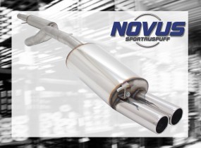 Novus Gruppe A Anlage 2 x 90mm M-Design VW Golf IV Volkswagen Go
