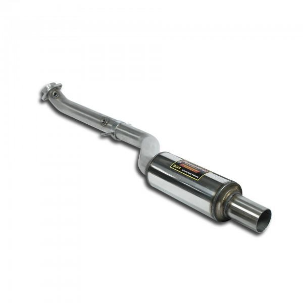 Downpipe Links + Vorschalldämpfer