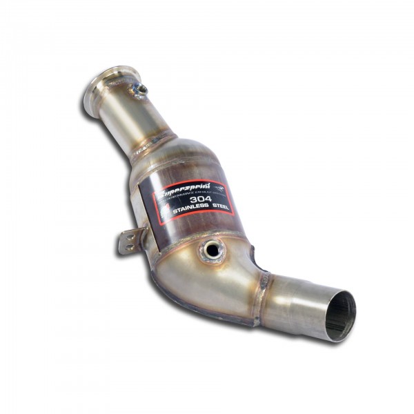 Downpipe Rechts + Sport Metallkatalysator 200CPSI