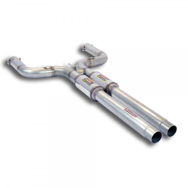 Mittelschalldämpfer Rechts + Links H-Pipe