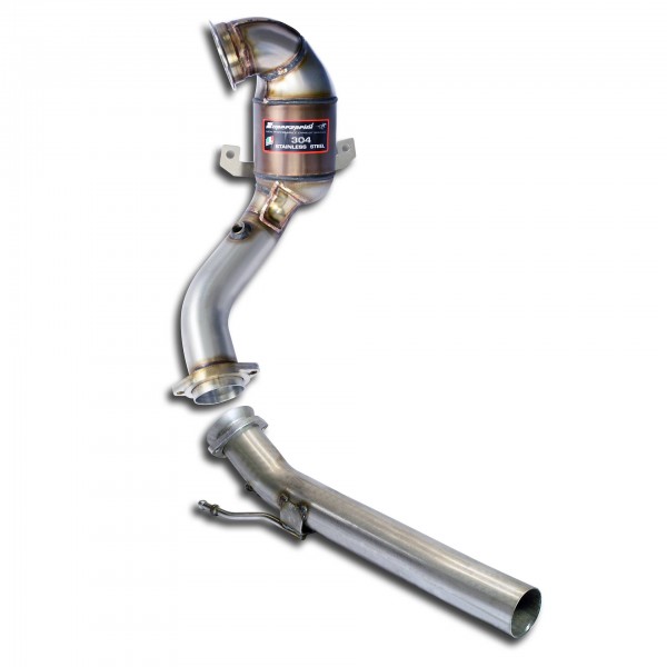 Turbo downpipe kit mit Sport Metallkatalysator 200 CPSI