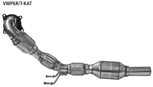 Performance Katalysator mit ECE-Zulassung (nur passend für 2.0l