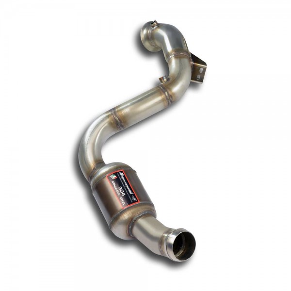 Downpipe Links + Sport Metallkatalysator 100CPSI WRCErsetzt den