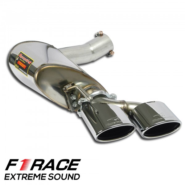 Endschalldämpfer Links "F1 Race" 120x80