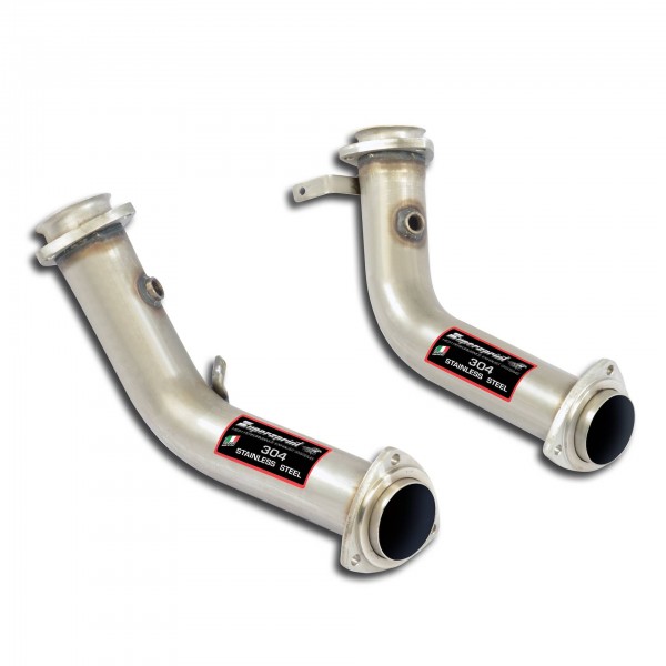 Downpipe kit Rechts - Links(für die Serien Fächerkrümmer)
