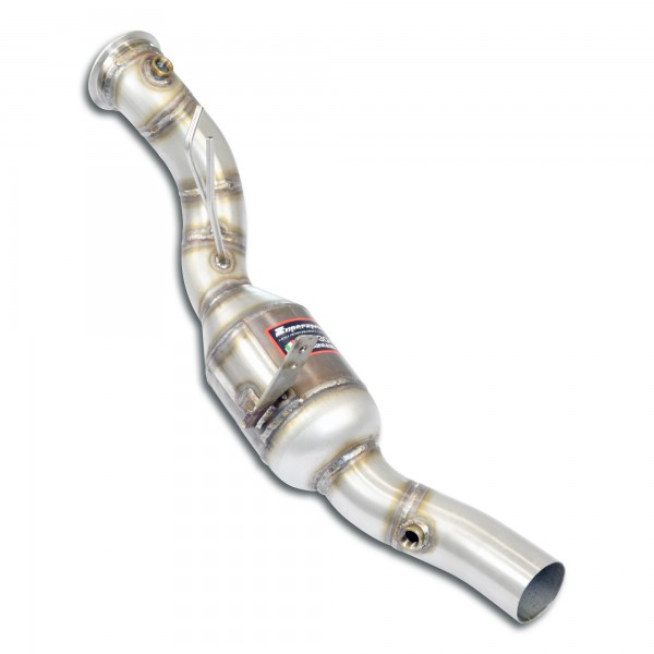 Downpipe Rechts + Sport Metallkatalysator