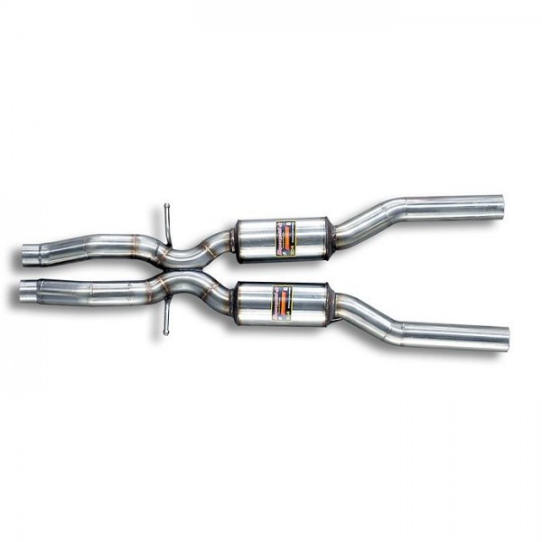 Mittelschalldämpfer + X-Pipe