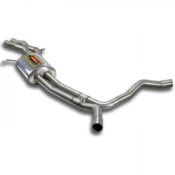 Mittelschalldämpfer + X-Pipe