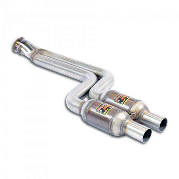 Vorderrohr mit Sport Metallkatalysator Rechts - Links