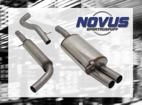 Novus Gruppe A Anlage 2 x 76mm M-Design VW Golf IV Volkswagen Go