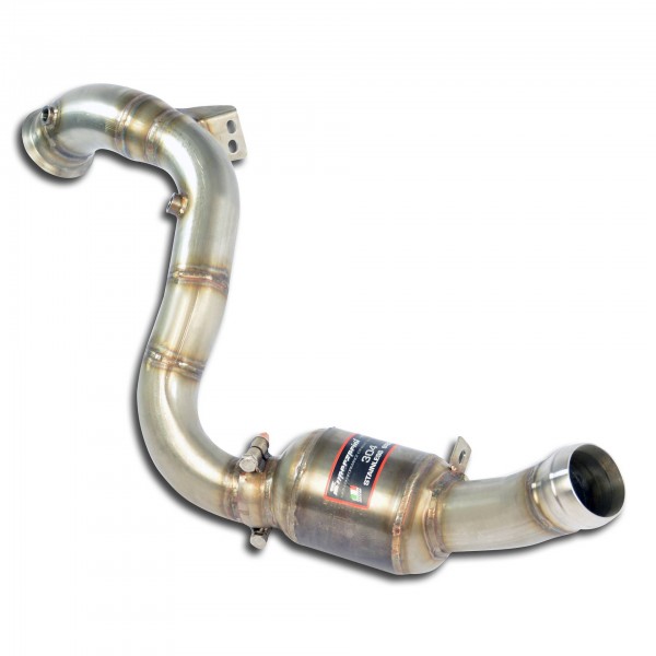 Downpipe Links + Sport MetallkatalysatorErsetzt den Primär-Kat (