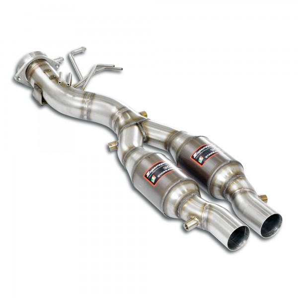 "Y-Pipe" mit Sport Metallkatalysator Rechts - Links(GPF-Entfall)