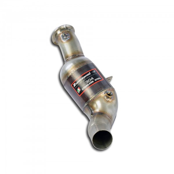 Downpipe Links + Sport Metallkatalysator 200CPSI