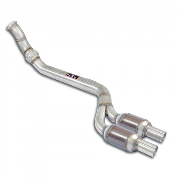 Vorderrohr Rechts + Links Y-Pipe + Metallkatalysator(Ersetzt G