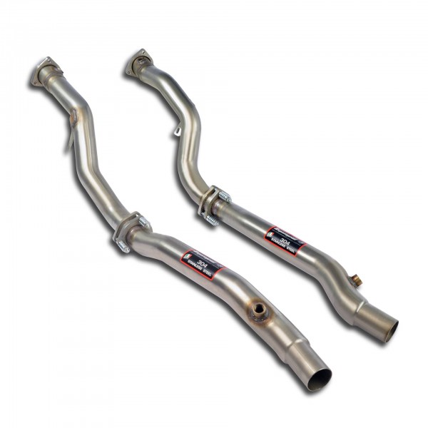 Downpipe Rechts + Links(Für Katalysator Ersatz)