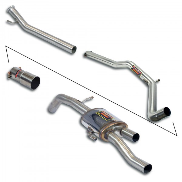 "Cat.-Back" - Body Kit Package, with Racing rear muffler