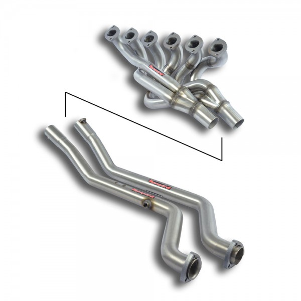 Fächerkrümmer + Verbindungsrohre(Left Hand Drive)