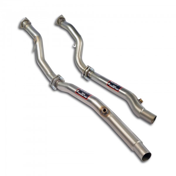 Downpipe Rechts + Links(Für Katalysator Ersatz)