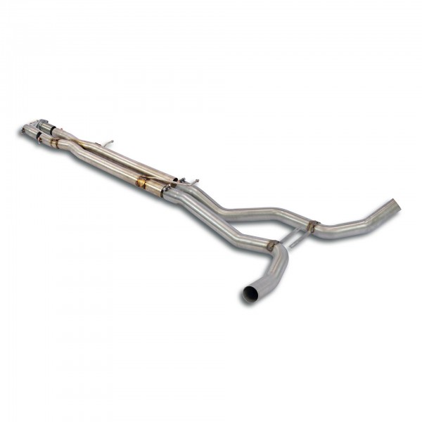 Mittelrohrsatz X-Pipe Rechts + Links (für Serien Mittelschalld