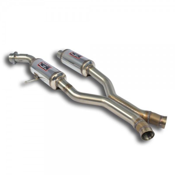 Mittelschalldämpfer + X-Pipe