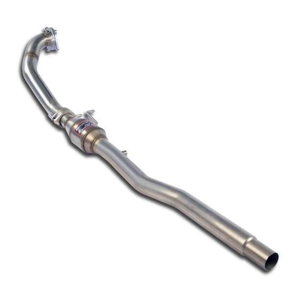 Rohrsatz ab Turbolader mit Sport Metallkatalysator 200 CPSI