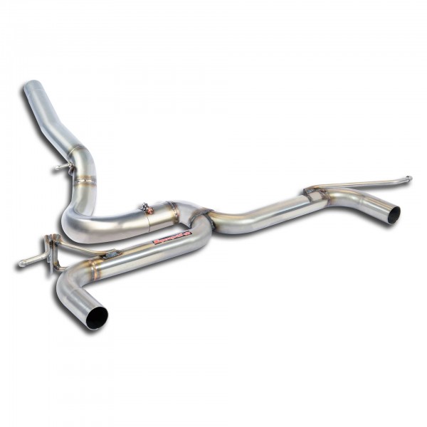 Rohr hinten"Y-Pipe" Rechts - Links(Nachschalldämpfer-Entfall)