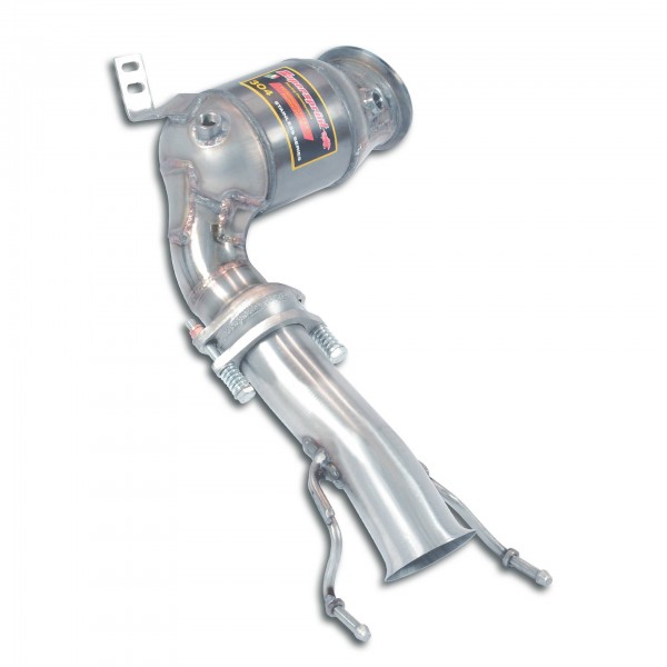 Rohrsatz ab Turbolader + Sport Metallkatalysator