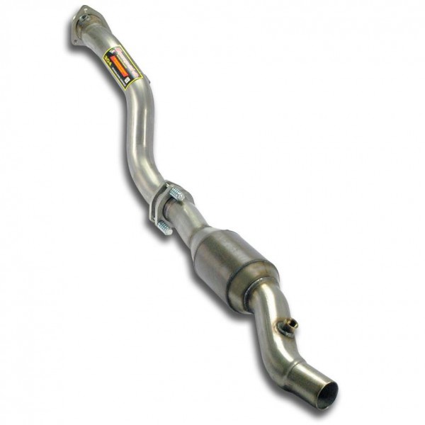 Rohrsatz ab Turbolader + Sport Metallkatalysator Rechts (V8)