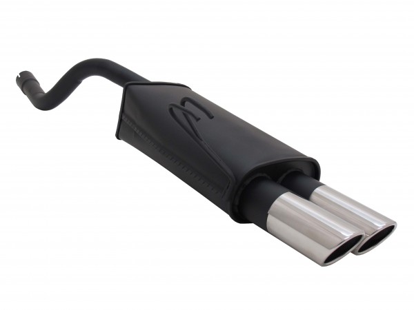 Novus Sportauspuff für Fiat Punto 2 188 2x76mm SR-Design