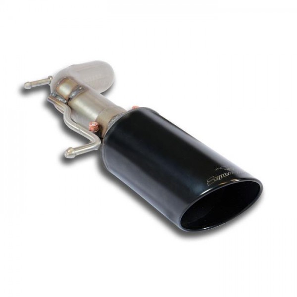 Hinteres Rohr Links "Gun Metal Grey" O120(Nachschalldämpfer-Entf