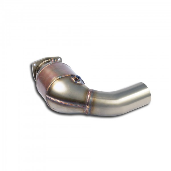 Vorderrohr mit Sport Metallkatalysator Links