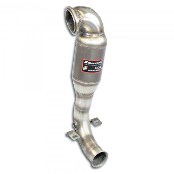 Downpipe + Sport MetallkatalysatorMit Sensorspund