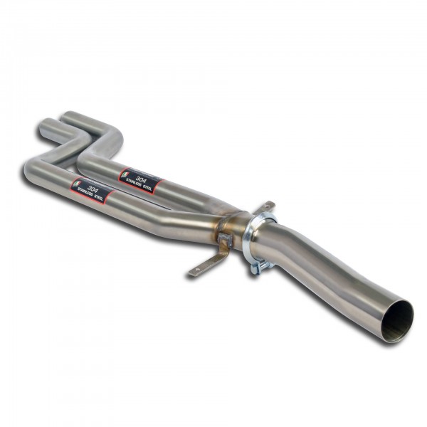 Vorderrohr Edelstahlsatz + Y-Pipe