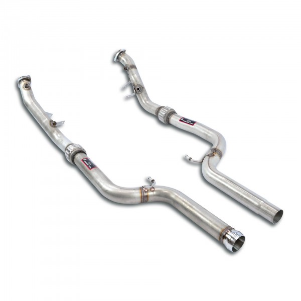 Downpipe Kit Rechts + Links(Katalysator-Entfall)