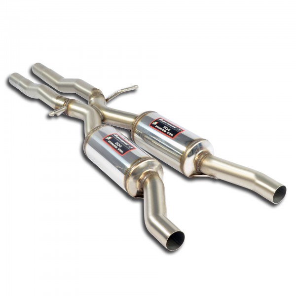 Mittelschalldämpfer + "X-Pipe"