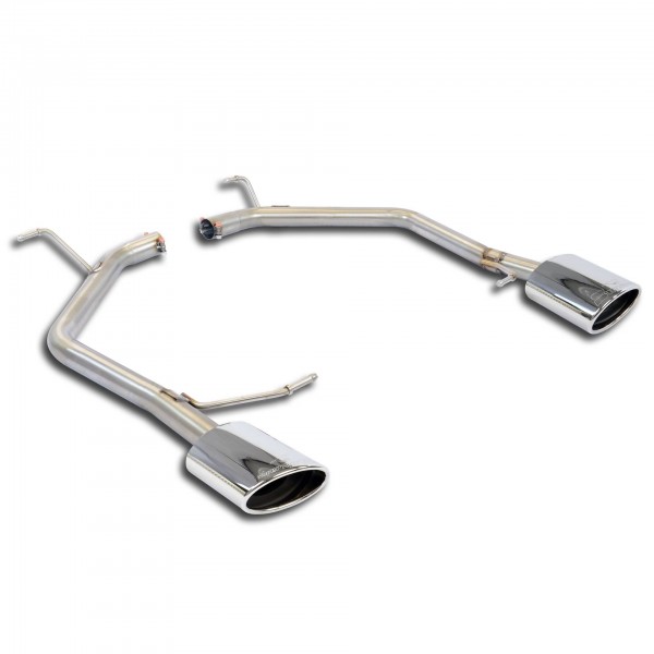 Hinteres Rohr Rechts 145x95 + Links 145x95(Nachschalldämpfer-Ent