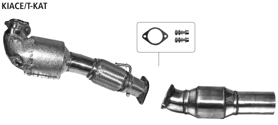 Performance Haupt-Katalysator mit Integral-Isolierung und ECE-Zu