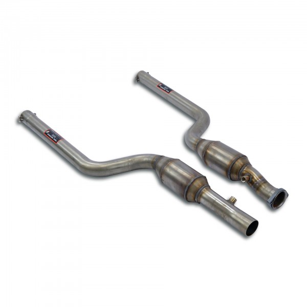 Vorderrohr mit Sport Metallkatalysator Rechts + Links