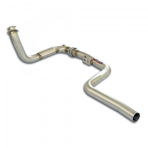 Downpipe Links + Vorderrohr(Katalysator-Entfall)