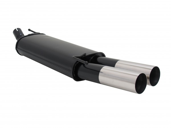 Novus Sportauspuff für VW Golf 3 / Golf 4 Cabrio 2x76mm RL-Desig