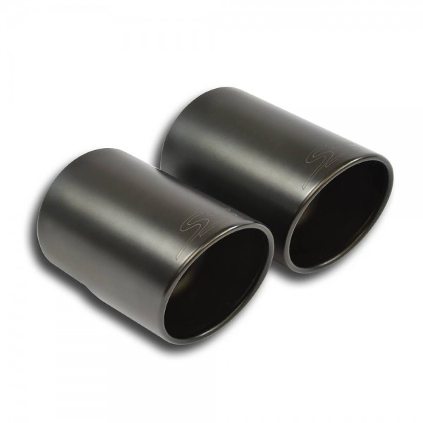 Endrohrsatz "Gun Metal Grey" OO100
