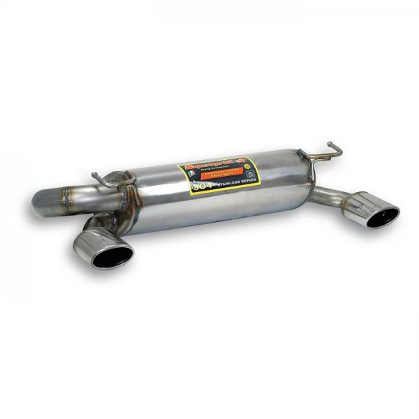 Endschalldämpfer Rechts O 120x80 + Links O 120x80