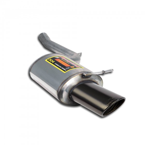 Endschalldämpfer Links 145x95 "Gun Metal Grey"