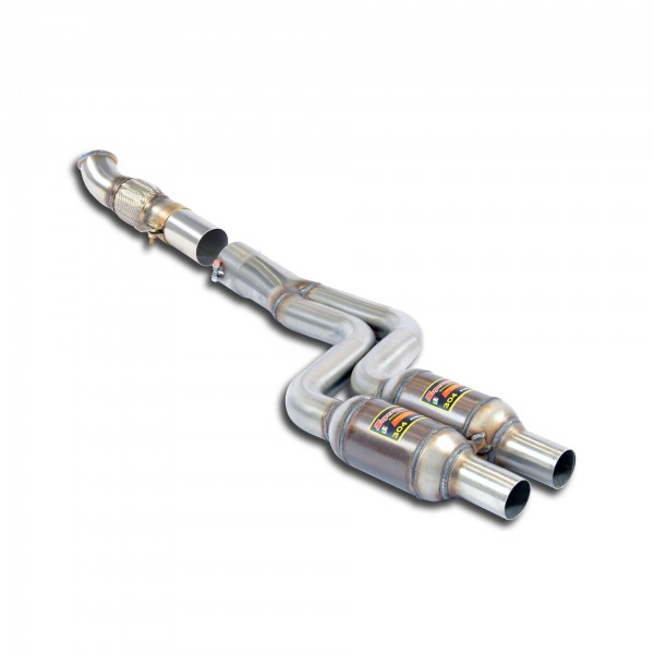 Vorderrohr mit Sport Metallkatalysator Rechts - Links