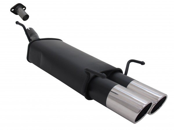 Novus Sportauspuff für Opel Astra G CC Fließheck 2x90mm SR-Desig