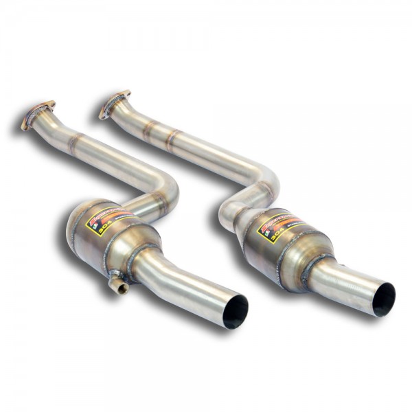 Verbindungsrohr Rechts + Links mit Sport Metallkatalysator 200CP