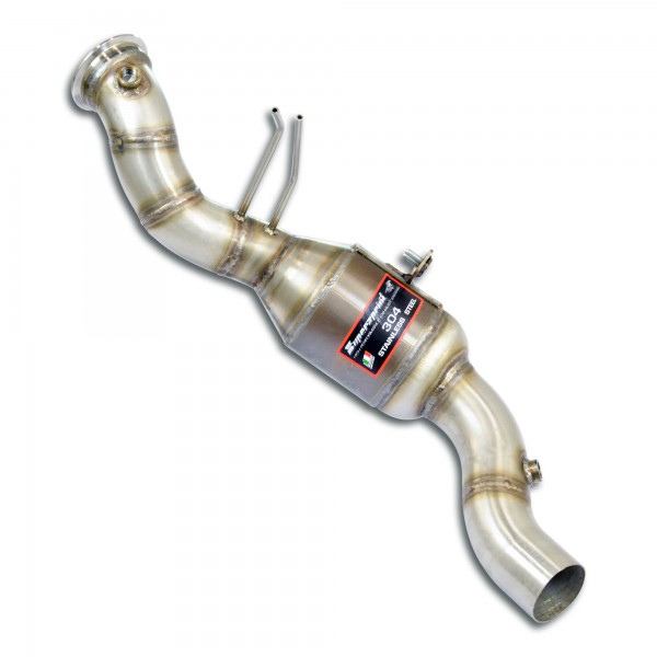 Downpipe Links + Sport Metallkatalysator