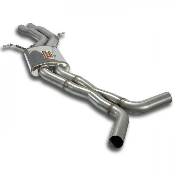 Mittelschalldämpfer + X-Pipe