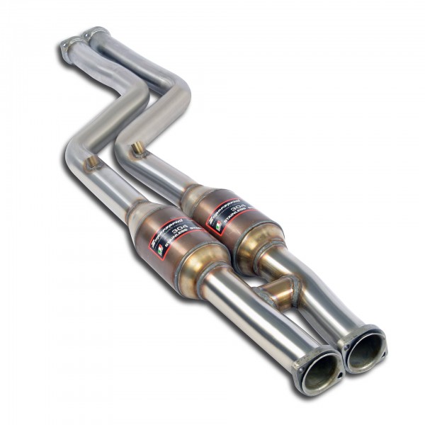 Vorschalldämpfer mit Sport Metallkatalysator + H-Pipe